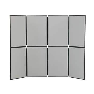 Freestanding Display Stand PVC Lightweight 610 x 915mm Grey