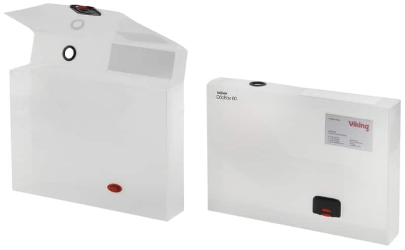 Snopake DocBox Document Box 12871 A4 PP (Polypropylene) 33.7 (W) x 6 (D) x 24.4 (H) cm Transparent 6.0 cm