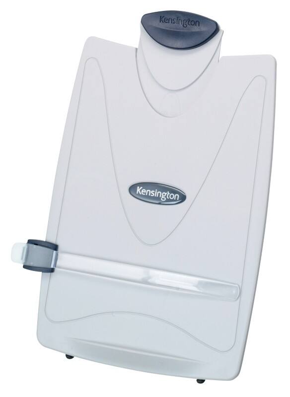 Kensington Adjustable Copy Holder Insight Light Grey