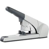 Leitz Heavy Duty Flat Clinch Stapler 5553 Full Strip White 120 Sheets 23/15 XL Metal, Plastic