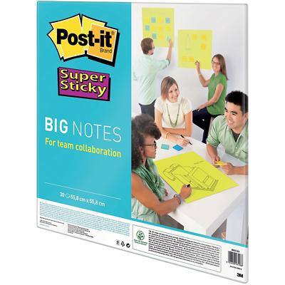 Post-it Super Sticky Notes 558 x 558 mm Green 30 Sheets