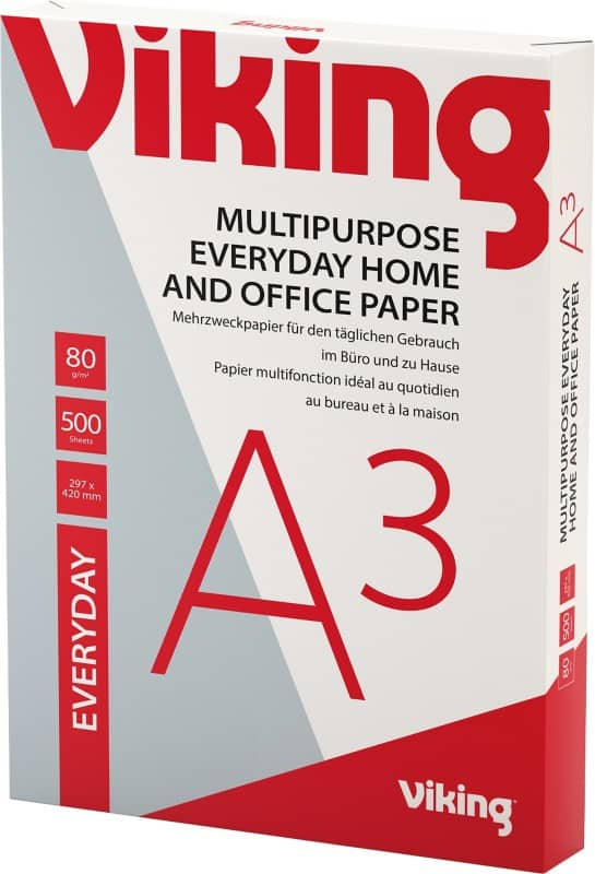 Papier imprimante Everyday A4 Viking Blanc 80 g/m² Lisse 500