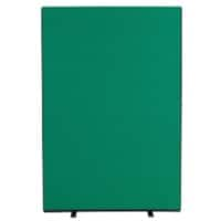 Freestanding Screen Fabric Wrapped 1200 x 1800 mm Green