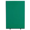 Freestanding Screen Fabric Wrapped 1200 x 1800 mm Green
