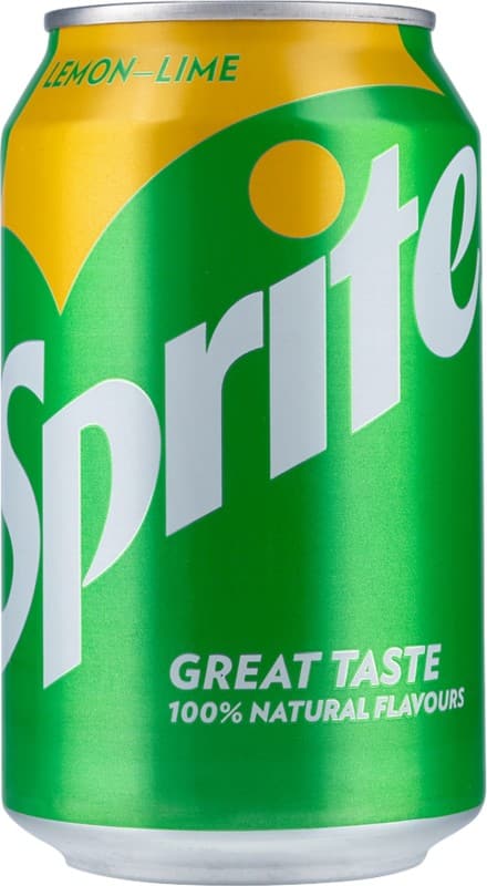 Sprite Soft Drink Can Lemon & Lime 330ml Pack of 24