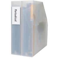 Djois Label Holder 10330 Transparent Polypropylene Pack of 6