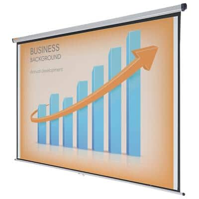 Nobo Wall Mounted Projection Screen 1902394 240 x 181.3cm