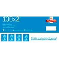 Royal Mail Self Adhesive Postage Stamps 2nd Class UK Pack of 100