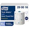 Tork Matic Premium Hand Towels H1 Rolled White 2 Ply 290016 6 Rolls of 100 m