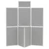 Freestanding Display Stand Nyloop Fabric Deluxe Foldaway 619 x 923mm Grey