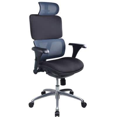 Realspace Ergonomic Office Chair SL-F12 Mesh, Fabric Multicolour