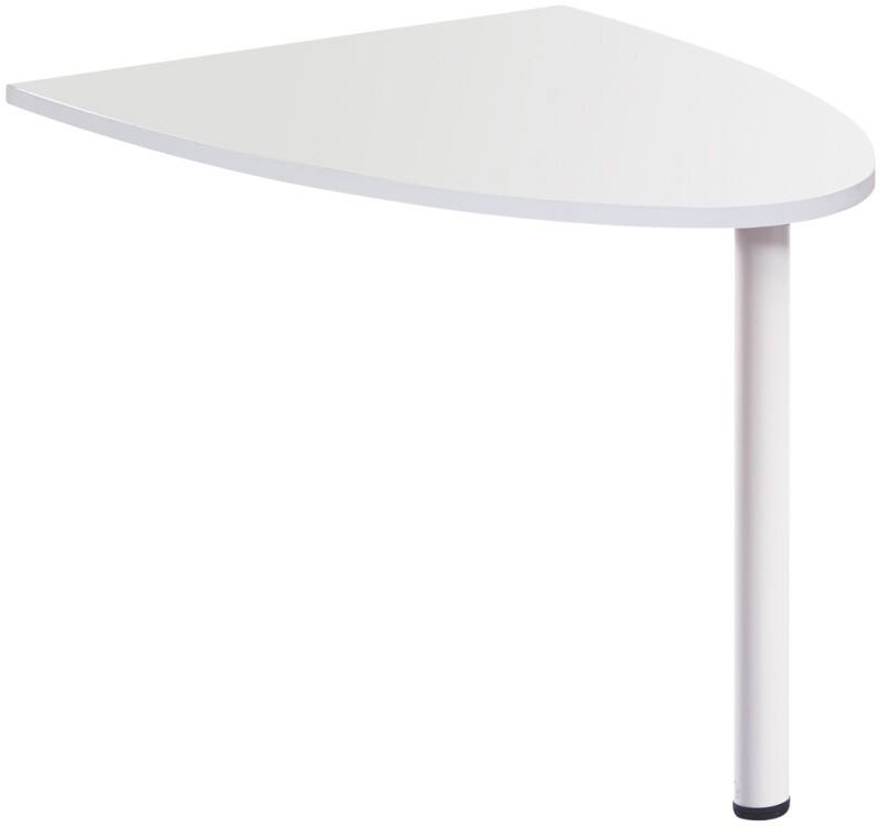 Dams International Reception Unit White 1,000 x 800 x 752 mm