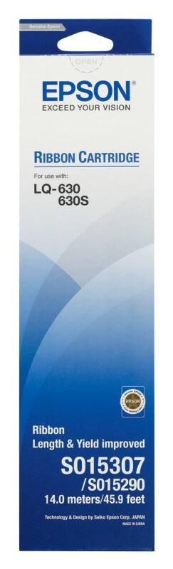Epson Printer Ribbon S015307 Black