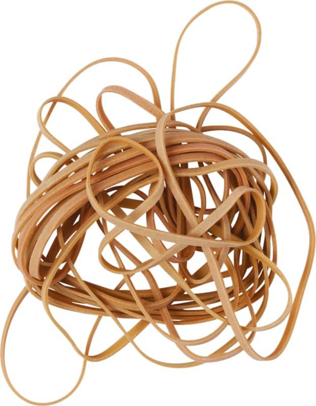 Viking Rubber Bands 3 x 120mm Ø 80mm Natural 500g