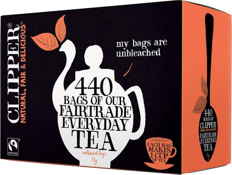 Clipper Black Tea Bags Pack of 440