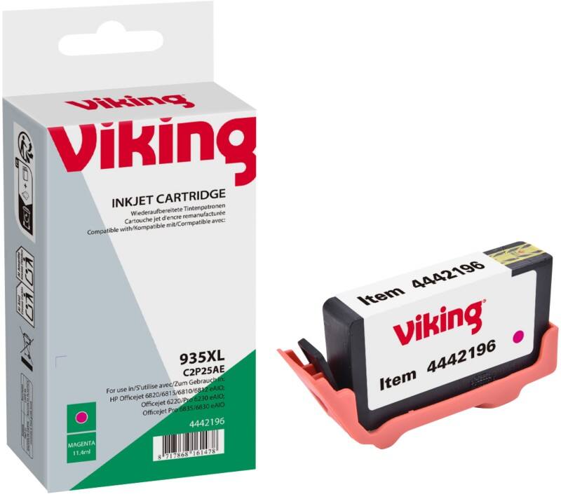 Viking 935XL Compatible HP Ink Cartridge C2P25AE Magenta