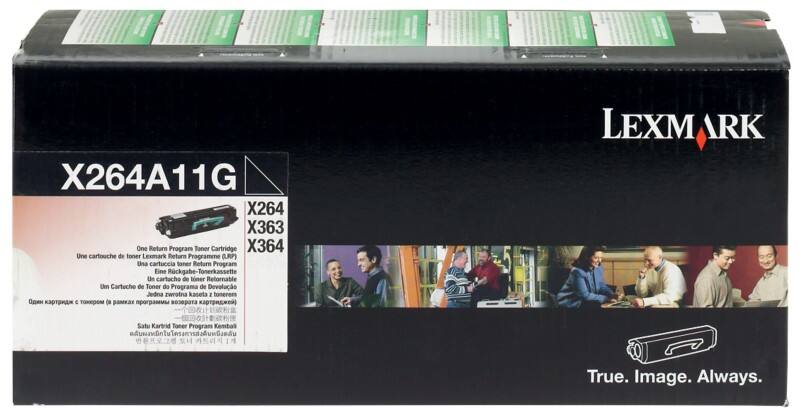 Lexmark Original Toner Cartridge X264A11G Black