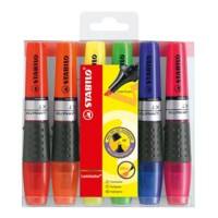 STABILO LUMINATOR 71/6 Highlighter Assorted Medium Chisel 2-5 mm Pack of 6