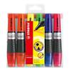 STABILO LUMINATOR 71/6 Highlighter Assorted Medium Chisel 2-5 mm Pack of 6