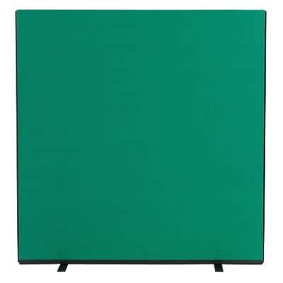 Freestanding Screen Fabric Wrapped 1500 x 1500 mm Green