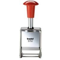 Trodat Numbering Machine 5756M Silver, Red