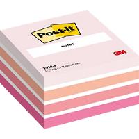 Cube Notes Adhésives Post-It Multicolores, 450 Feuilles en Tons