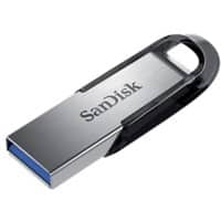 SanDisk USB 3.0 Flash Drive Ultra Flair 64 GB Black, Silver