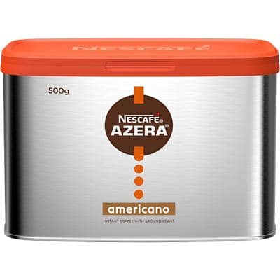 Nescafé Barista Style Azera Instant Coffee Tin Americano, Ground Micronised Roast 500 g