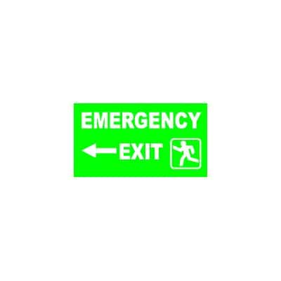 Sign Left Arrow PVC 28 x 4.5 cm