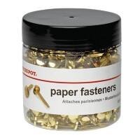 Office Depot Paper Fastener Brass Metal 25 mm Pack of 500