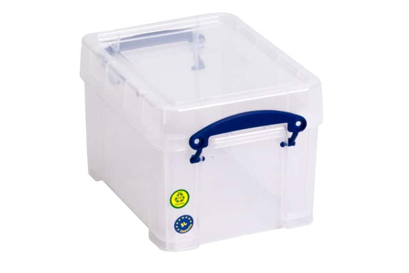 Really Useful Box Plastic Storage 3 Litre  245 x 180 x 160 mm