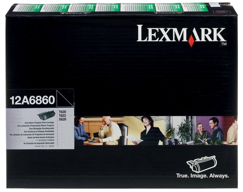 Lexmark Original Toner Cartridge 12A6860 Black