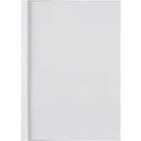 GBC ThermaBind Binding Covers A4 LeatherGrain 150 Microns 1.5 mm White Pack of 100