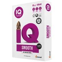 Mondi IQ Selection Smooth A4 Printer Paper 80 gsm Glossy White 500 Sheets
