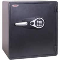 Phoenix Titan Aqua Water, Fire & Security Safe with Electronic Lock FS1293E 60L 610 x 530 x 480 mm Black