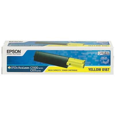 Epson 0187 Original Toner Cartridge C13S050187 Yellow