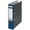 Leitz 180° Lever Arch File A4 82 mm Blue 2 ring 1080 Cardboard Marbled Portrait