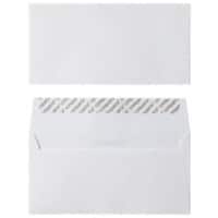 Conqueror DL Envelopes 220 x 110 mm Peel and Seal Plain 120gsm High Wove Smooth White Pack of 500