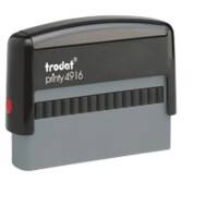 Trodat Custom Text Stamp Printy 4916 Black