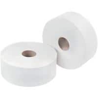 Unbranded Recycled Toilet Roll 2 Ply 6.327 6 Rolls