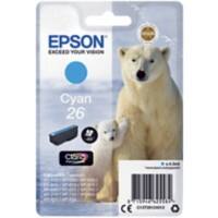 Epson 26 Original Ink Cartridge C13T26124012 Cyan