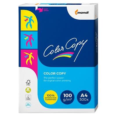 Mondi Color Copy Printer Paper A4 100gsm White 500 Sheets