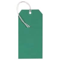 Tags Green 6 x 12 cm Pack of 250