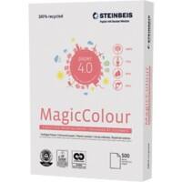 Steinbeis Magic Pastel Coloured Printer Paper A4 80 gsm Pink Recycled 100% 500 Sheets
