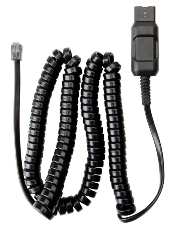 Plantronics A10-11 Headset Cable Black