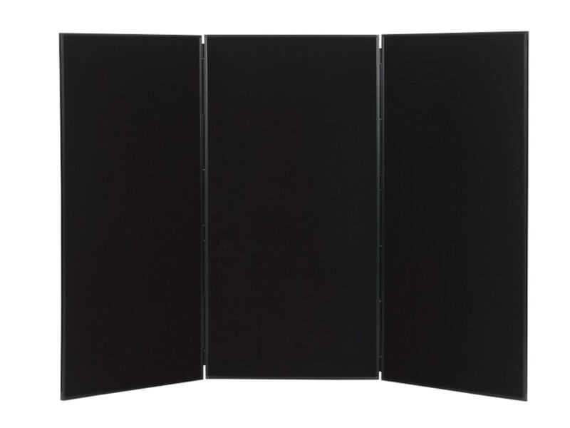 Display Stand 3 PVC (Polyvinyl Chloride) 923 (W) x 1,810 (H) mm Black Jumbo