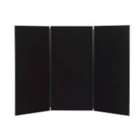 Freestanding Display Stand PVC Jumbo 923 x 1810mm Black