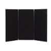 Freestanding Display Stand PVC Jumbo 923 x 1810mm Black