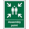 SAV Assembly Point sign