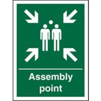SAV Assembly Point sign